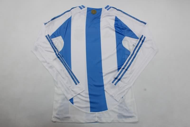 Argentina Soccer Jersey Copa America Home Long Sleeve (Player) 2024