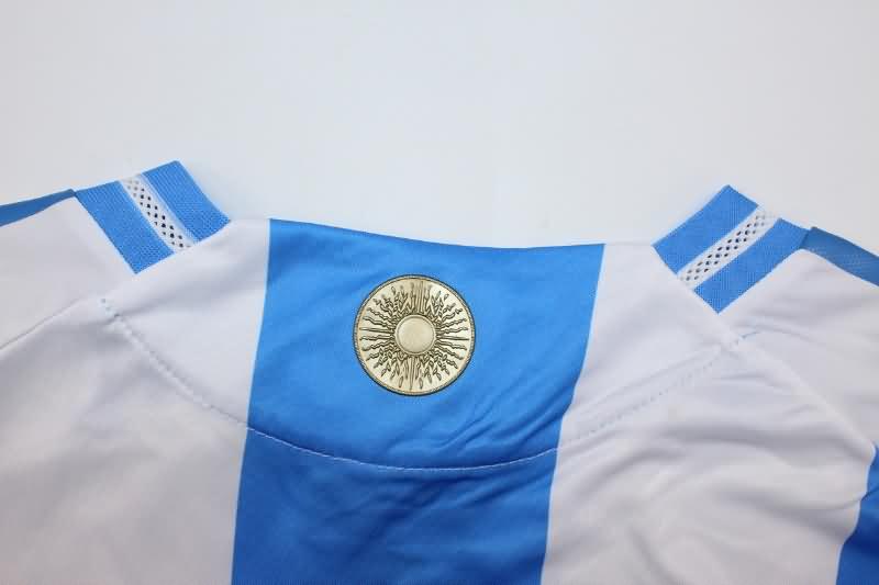 Argentina Soccer Jersey Copa America Home Long Sleeve (Player) 2024