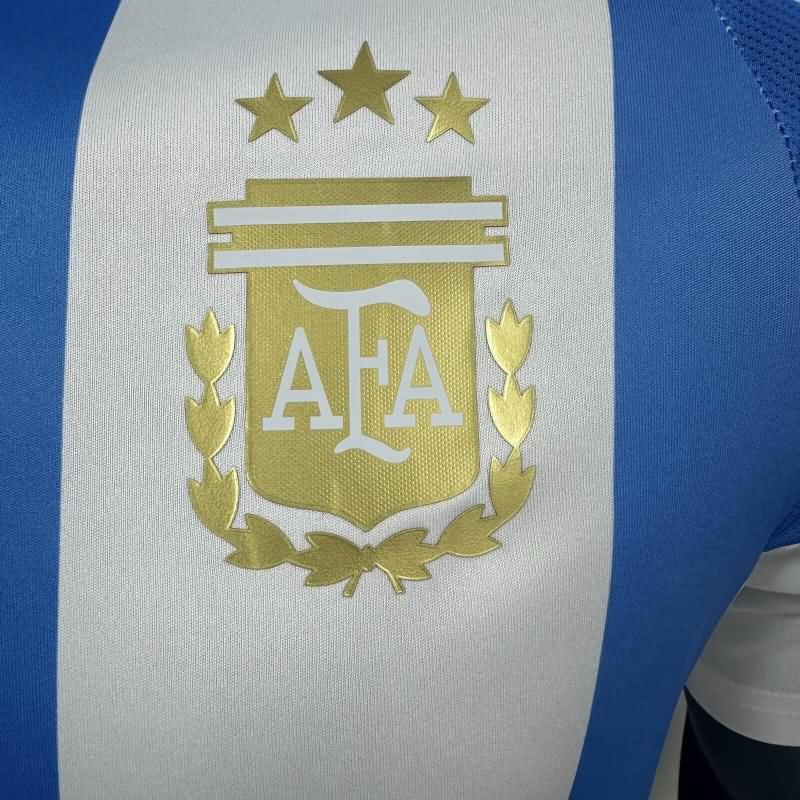 Argentina Soccer Jersey Copa America Home (Player) 2024