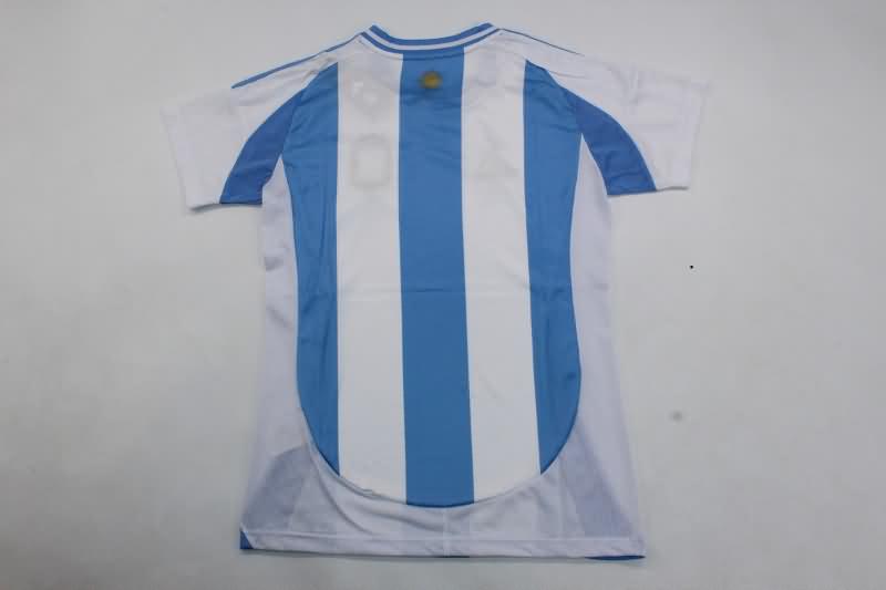 Argentina Soccer Jersey Copa America Home Women Replica 2024