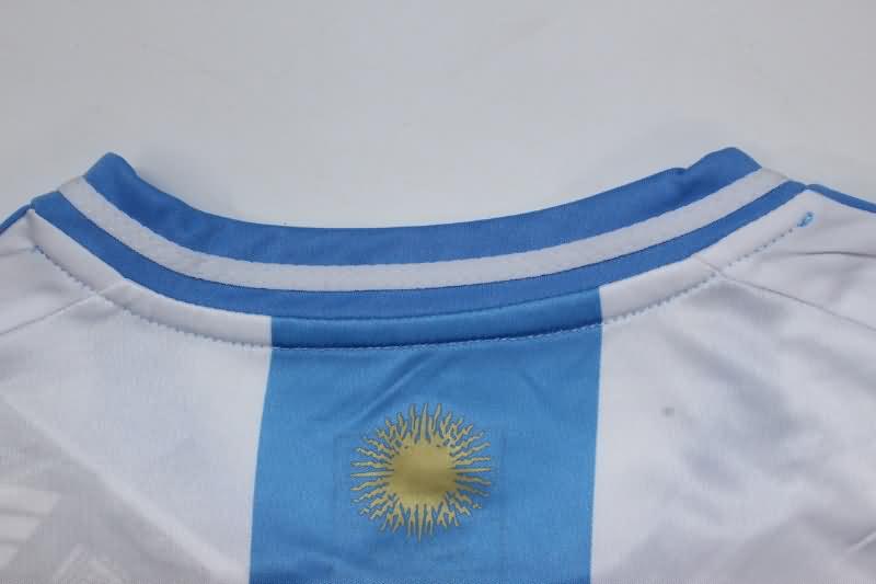 Argentina Soccer Jersey Copa America Home Women Replica 2024