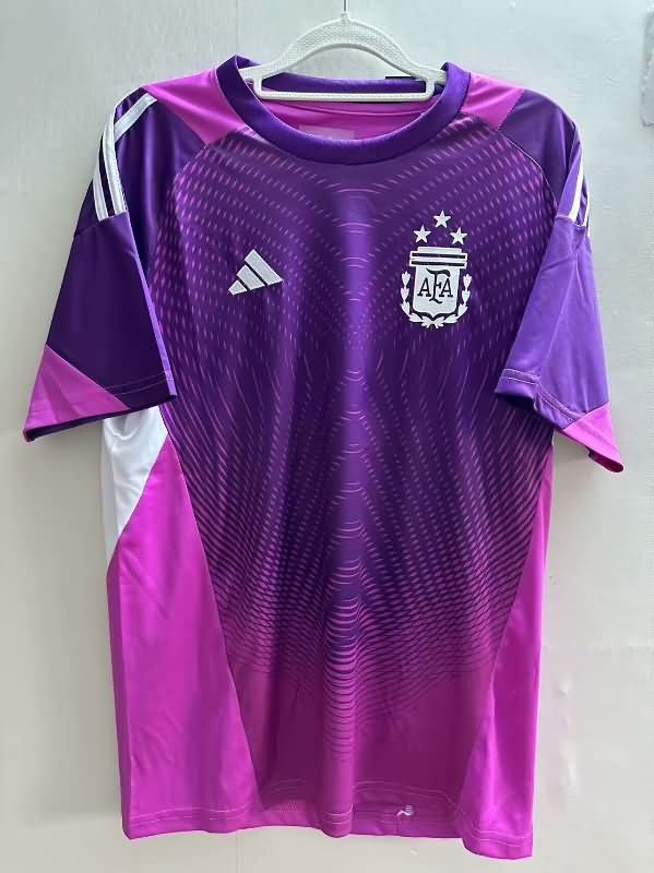 AAA Quality Argentina 2025 Goalkeeper Purple Soccer Jersey