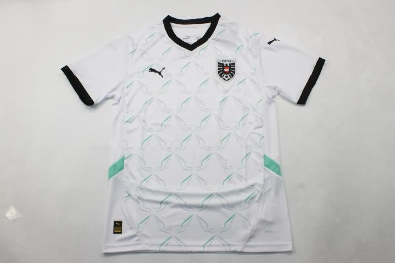 Austria Soccer Jersey Away Replica 2024