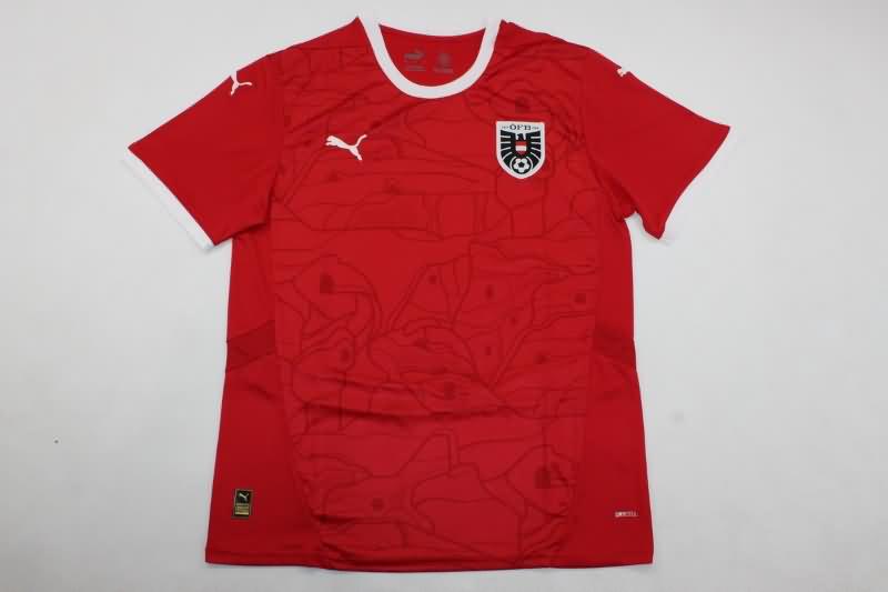 Austria Soccer Jersey Home Replica 2024