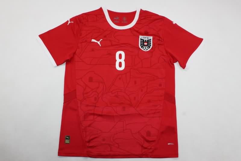 Austria Soccer Jersey Home Replica 2024