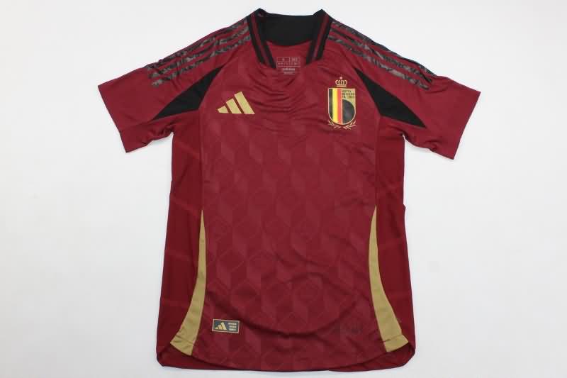 Belgium Soccer Jersey Home (Player) 2024