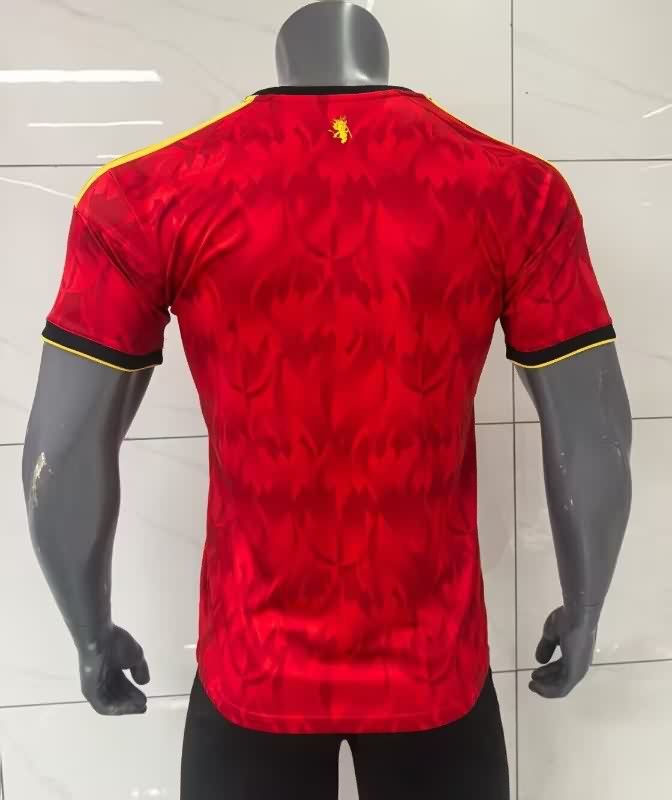 AAA Quality Belgium 2025 Home Soccer Jersey