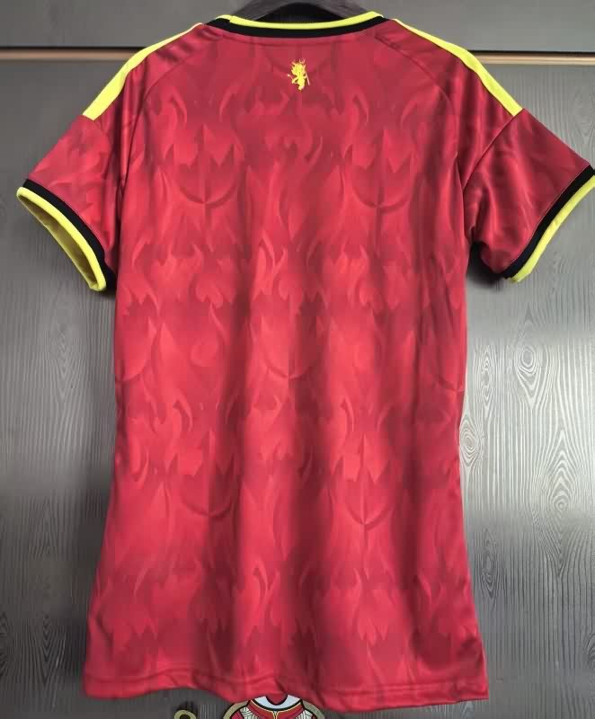 AAA Quality Belgium 2025 Home Women Soccer Jersey