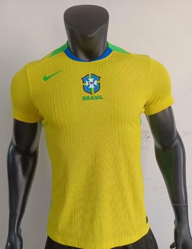 Brazil Soccer Jersey Home (Player) 2025