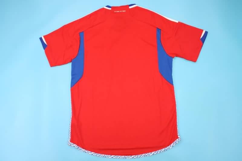 Chile Soccer Jersey Home Replica 2022