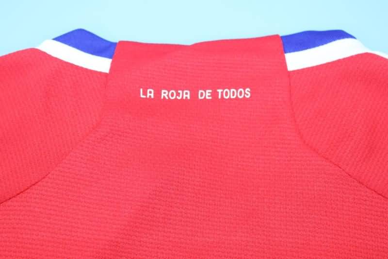 Chile Soccer Jersey Home Replica 2022