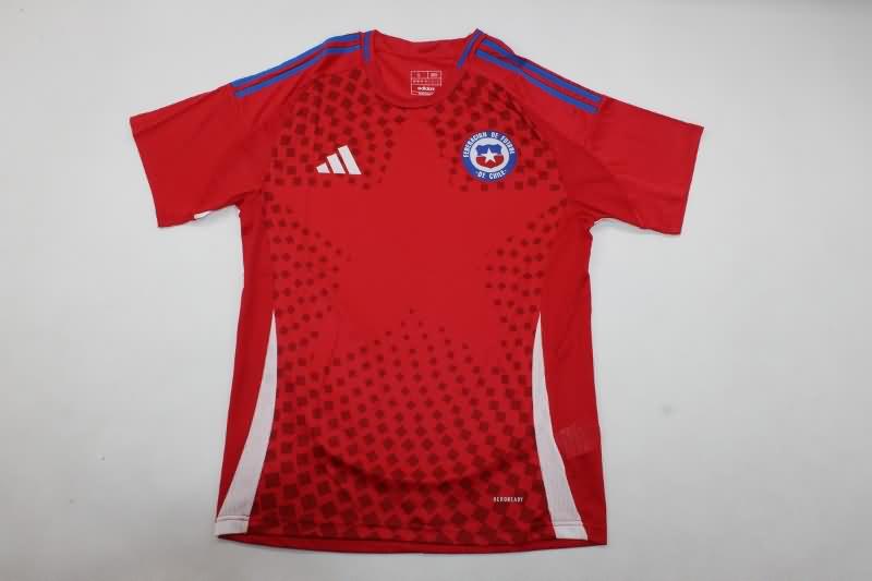 Chile Soccer Jersey Copa America Home Replica 2024