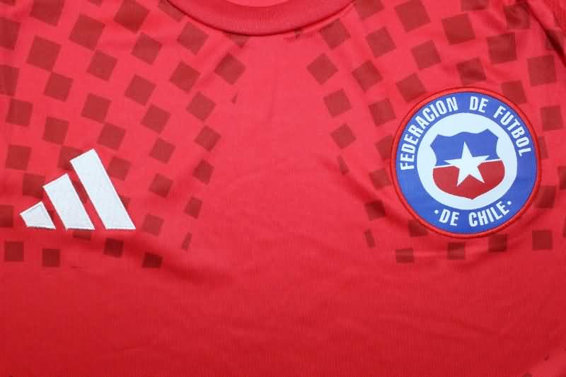 Chile Soccer Jersey Copa America Home Replica 2024