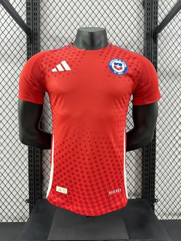 Chile Soccer Jersey Copa America Home (Player) 2024