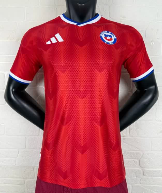 AAA Quality Chile 2026 Home Soccer Jersey (Player) AAA Quality Chile 2026 Home Soccer Jersey (Player)