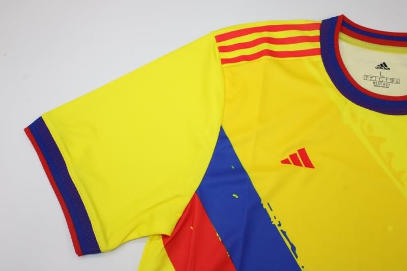 Colombia Soccer Jersey Yellow (Player) 2022