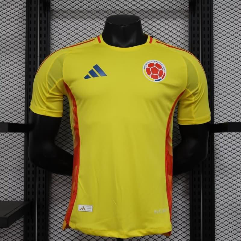 Colombia Soccer Jersey Copa America Home (Player) 2024