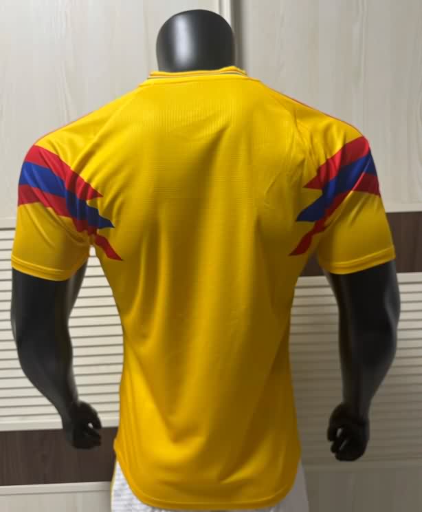 AAA Quality Columbia 25/26 Yellow Soccer Jersey (Player)