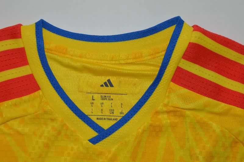 AAA Quality Columbia 2026 World Cup Home Long Sleeve Soccer Jersey (Player)