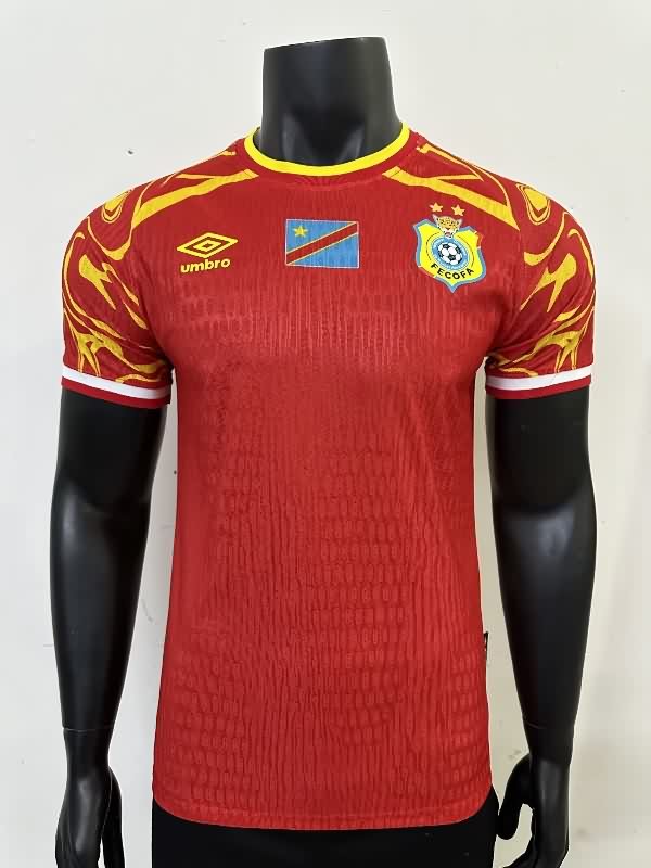 AAA Quality Congo 2026 Red Soccer Jersey (Player) AAA Quality Congo 2026 Red Soccer Jersey (Player)