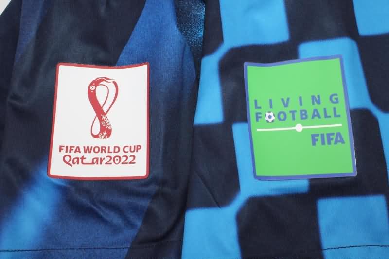 Croatia Soccer Jersey Away Replica 2022 World Cup