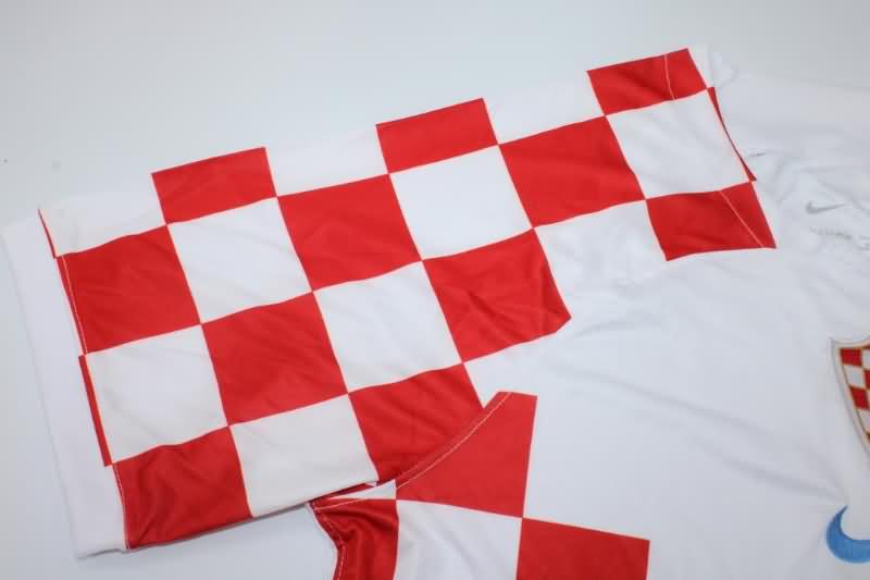 Croatia Soccer Jersey Home Replica 2022 World Cup