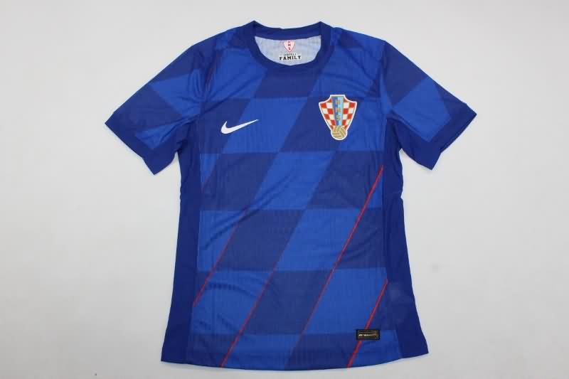 Croatia Soccer Jersey Away (Player) 2024