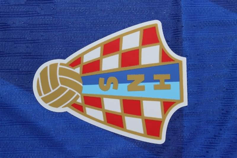 Croatia Soccer Jersey Away (Player) 2024