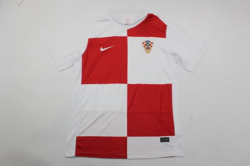 Croatia Soccer Jersey Home Replica 2024