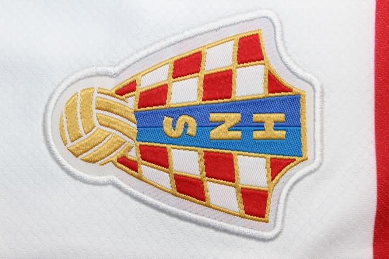 Croatia Soccer Jersey Home Replica 2024