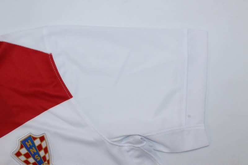 Croatia Soccer Jersey Home Replica 2024