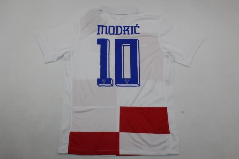 Croatia Soccer Jersey Home Replica 2024