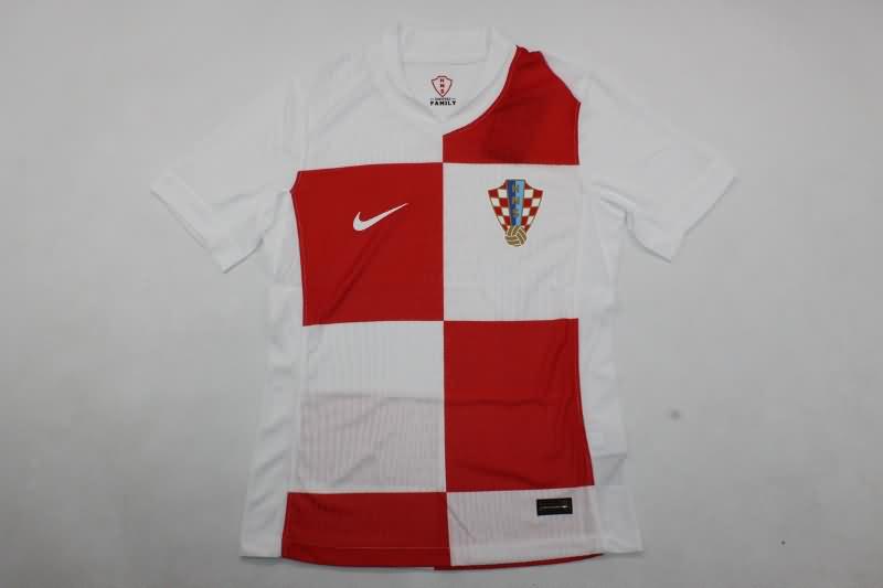 Croatia Soccer Jersey Home (Player) 2024