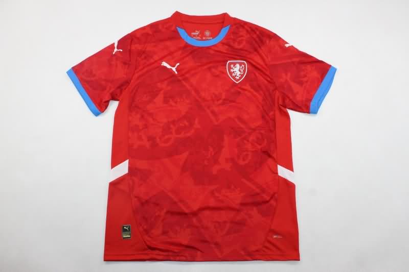 Czech Soccer Jersey Home Replica 2024