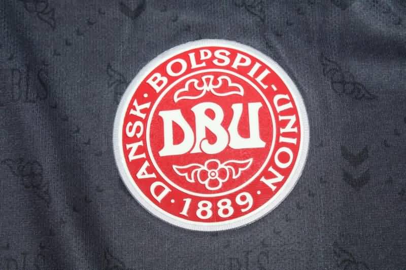 Denmark Soccer Jersey Goalkeeper Black Replica 2022