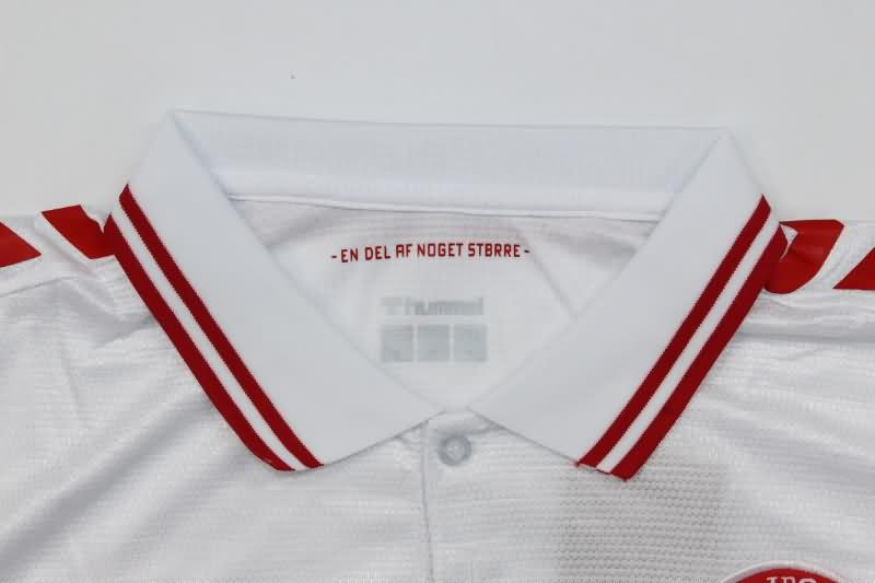 Denmark Soccer Jersey Away Replica 2024