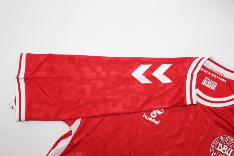 Denmark Soccer Jersey Home Replica 2024