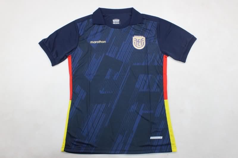 Ecuador Soccer Jersey Dark Blue Replica 2024