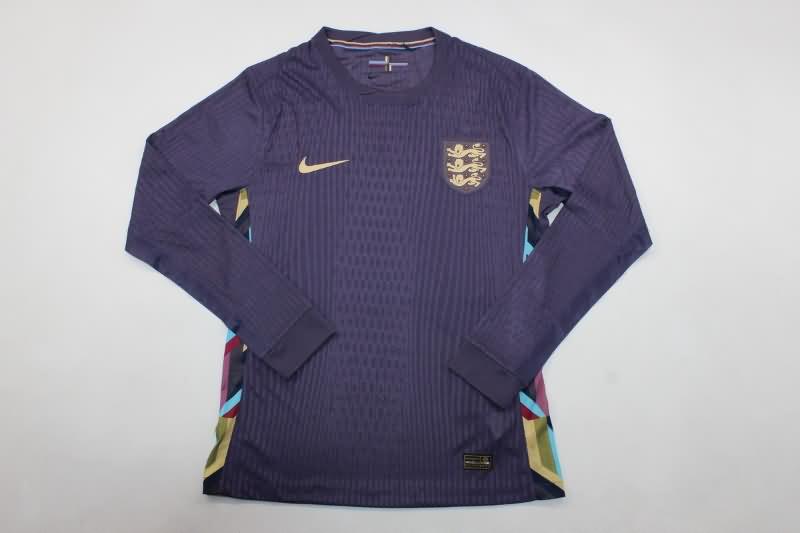 England Soccer Jersey Away Long Sleeve (Player) 2024