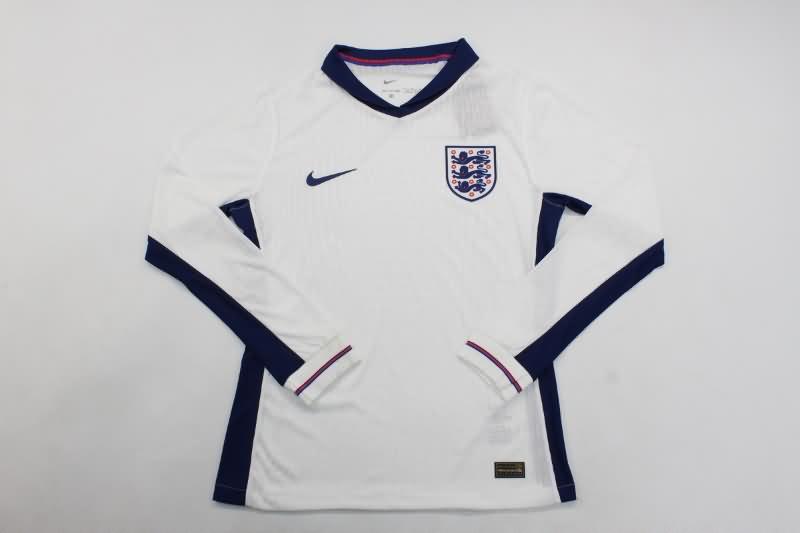 England Soccer Jersey Home Long Sleeve (Player) 2024