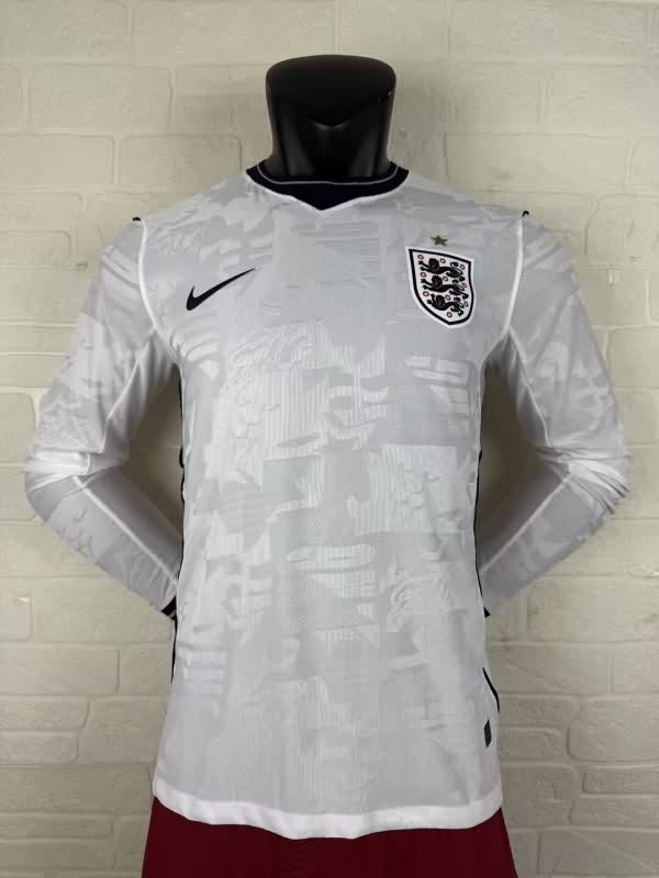 AAA Quality England 2626 Home Long Sleeve Soccer Jersey (Player) AAA Quality England 2626 Home Long Sleeve Soccer Jersey (Player)
