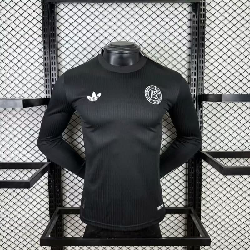AAA Quality Germany 125th Anniversary Black Long Sleeve Soccer Jersey (Player)
