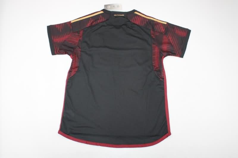 Germany Soccer Jersey Away Replica 2022 World Cup