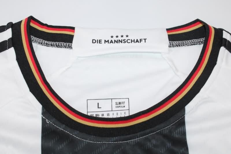 Germany Soccer Jersey Home Long Sleeve Replica 2022 World Cup