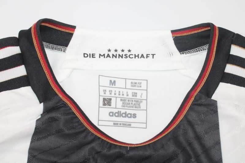 Germany Soccer Jersey World Cup Home Long Sleeve (Player) 2022