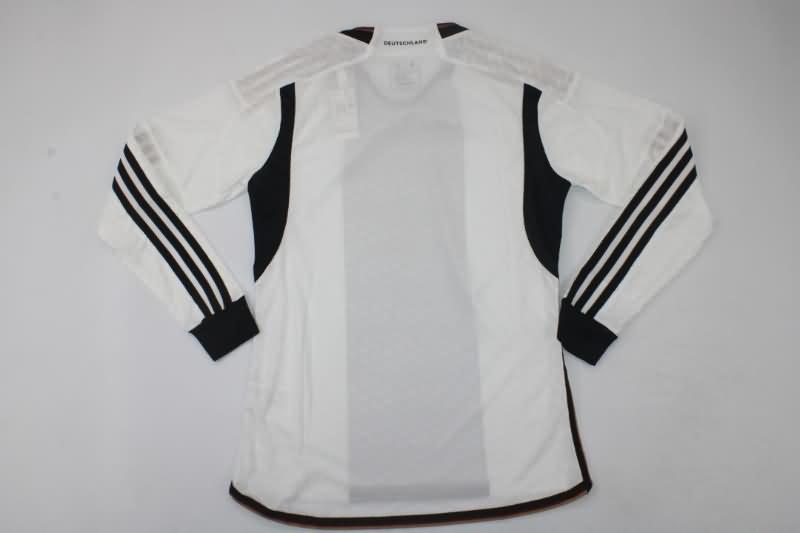 Germany Soccer Jersey World Cup Home Long Sleeve (Player) 2022