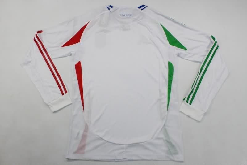 Italy Soccer Jersey Away Long Sleeve (Player) 2024