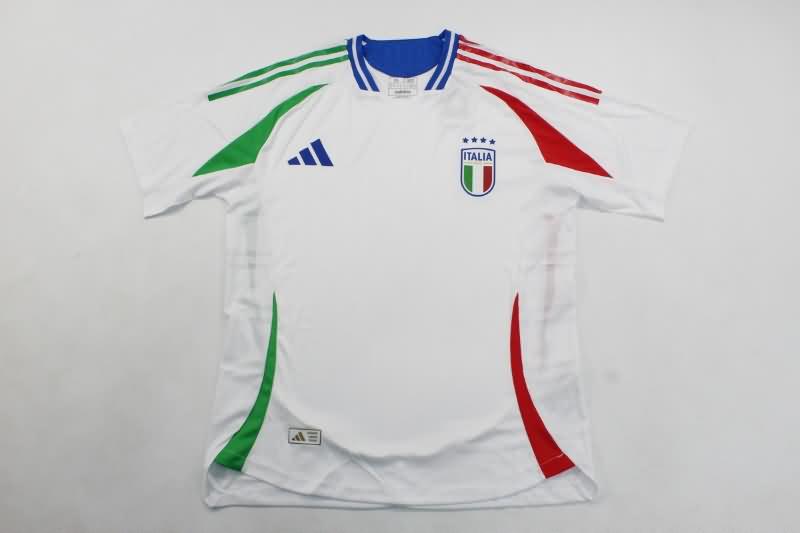 Italy Soccer Jersey Away (Player) 2024