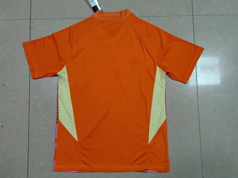 Italy Soccer Jersey Goalkeeper Orange Replica 2024