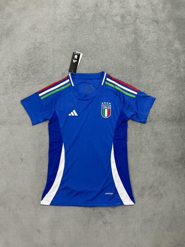 Italy Soccer Jersey Home Women Replica 2024